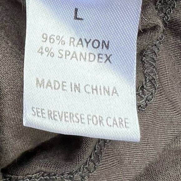 WISHLIST women's size L gray dress, wrap back - Picture 8 of 9